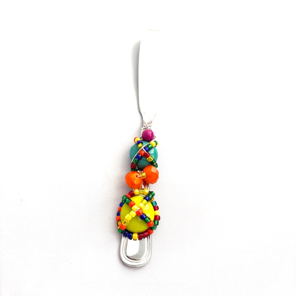 La-Di-Da Designs Glass Beaded Serving Utensil: Spreader